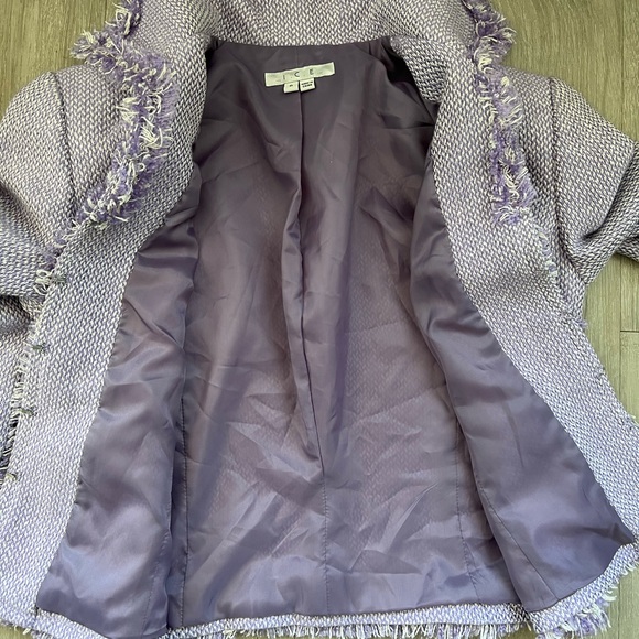 I. C. E. Tweed Blazer - Size 6 - Picture 5 of 14